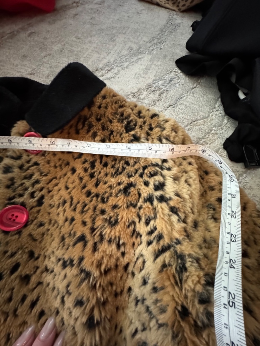 Leopard print faux fur jacket - Picture 4 of 5